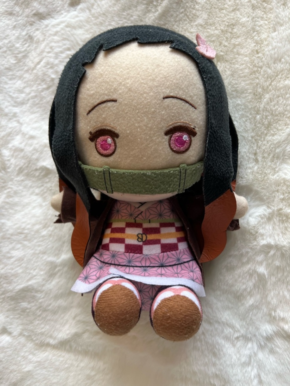 Nezuko Kamado Plush 9” Demon Slayer Anime Stuffed Animal Cute